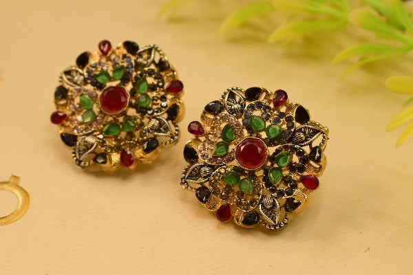 Elegant Design Real Stone Earrings For Girls/women