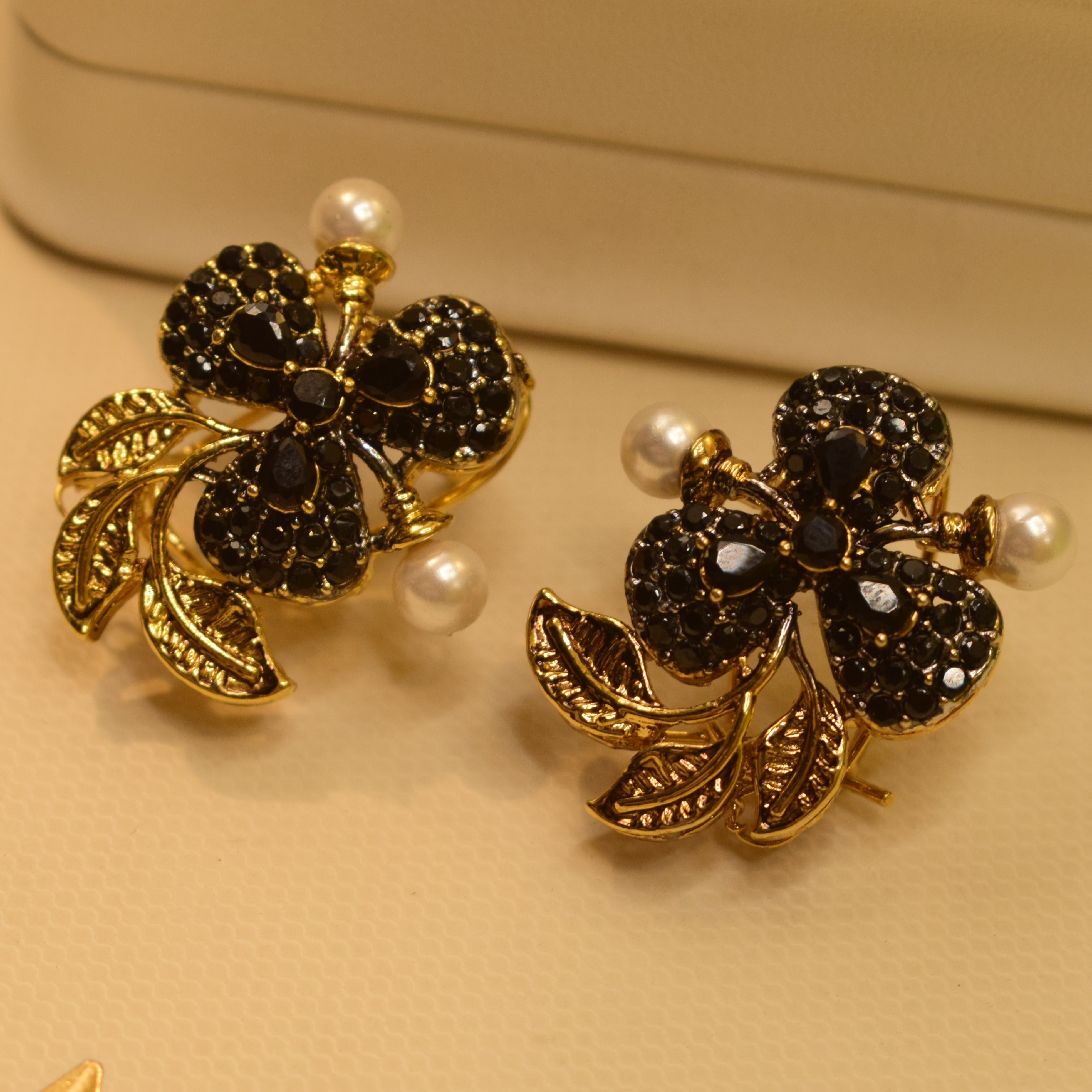 Elegant Design Real Stone Earrings For Girls/women