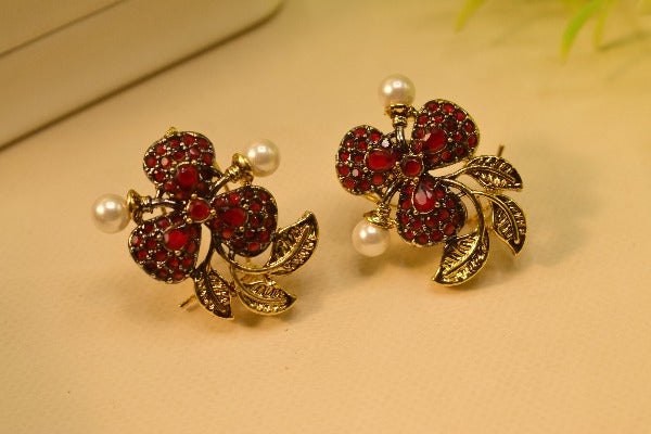 Elegant Design Real Stone Earrings For Girls/women