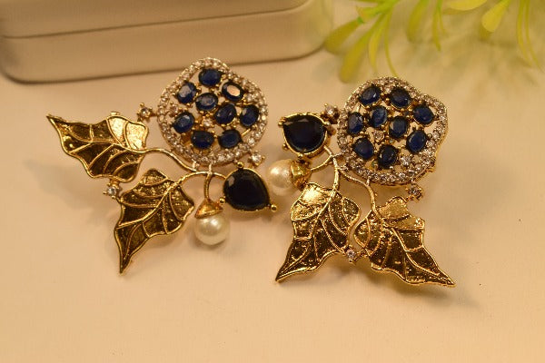 Beautiful Design Gold Plated Earrings For Girls/women