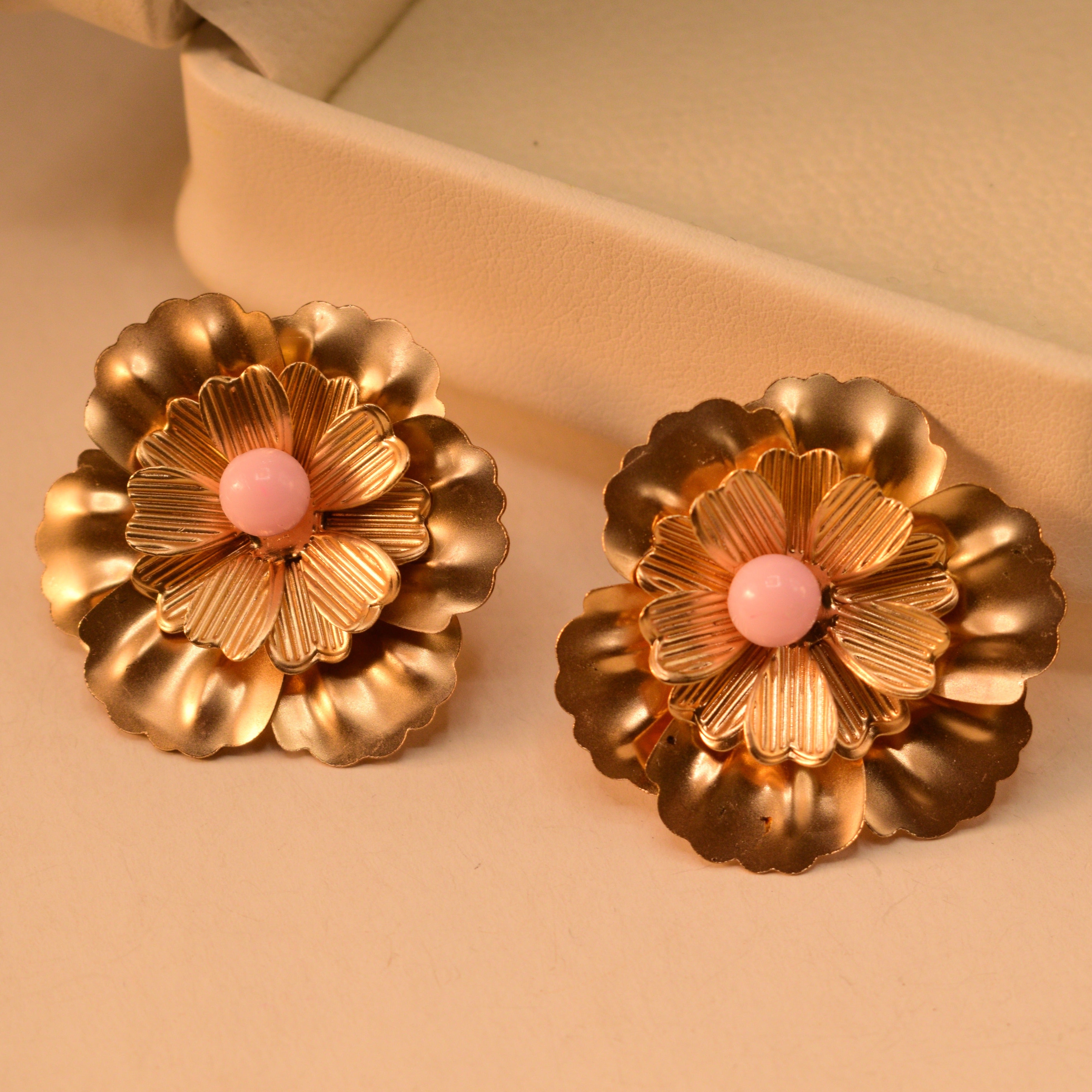 Beautiful Gold Plated Earrings For Girls/Women