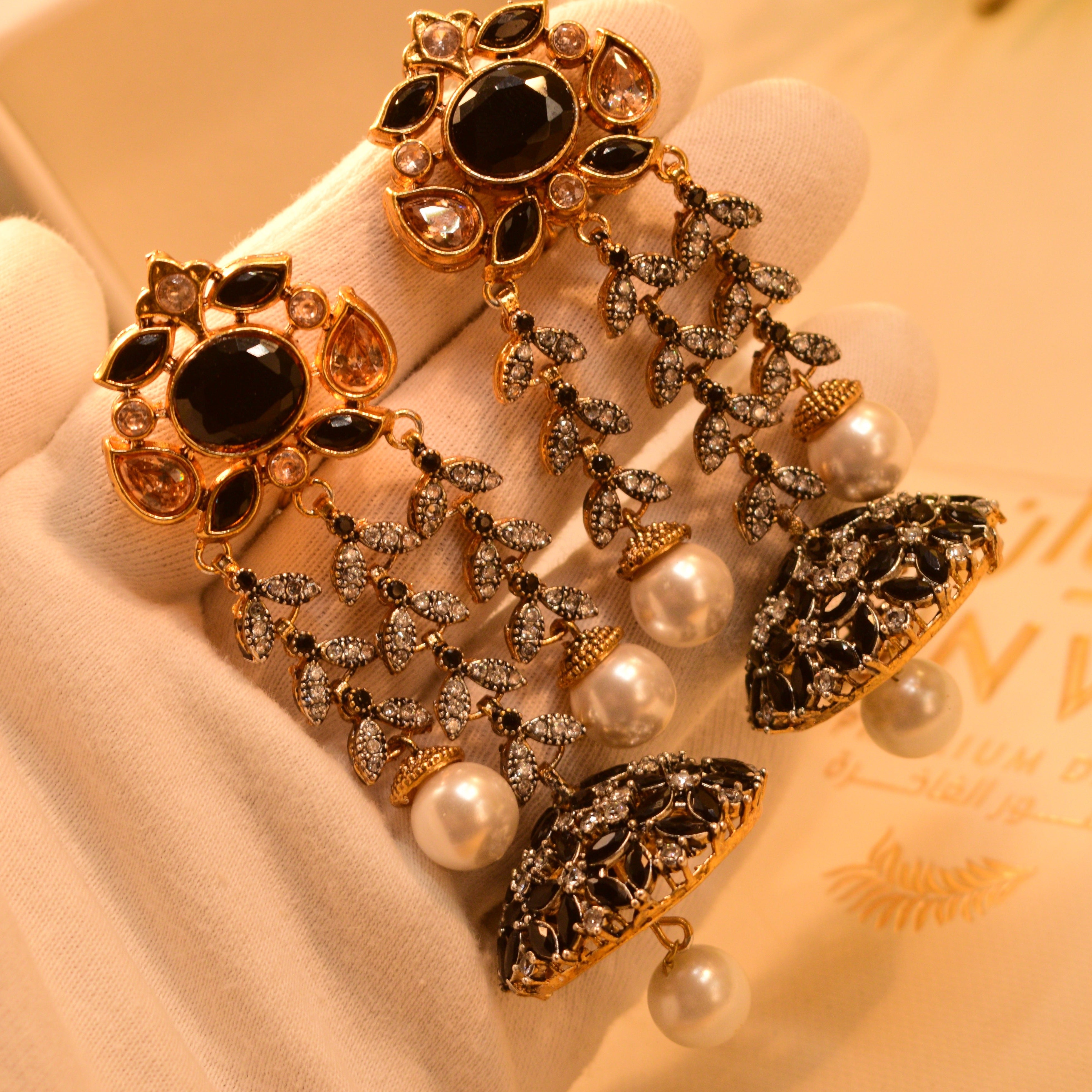 Beautiful Real Stones Earrings For Girls/Women