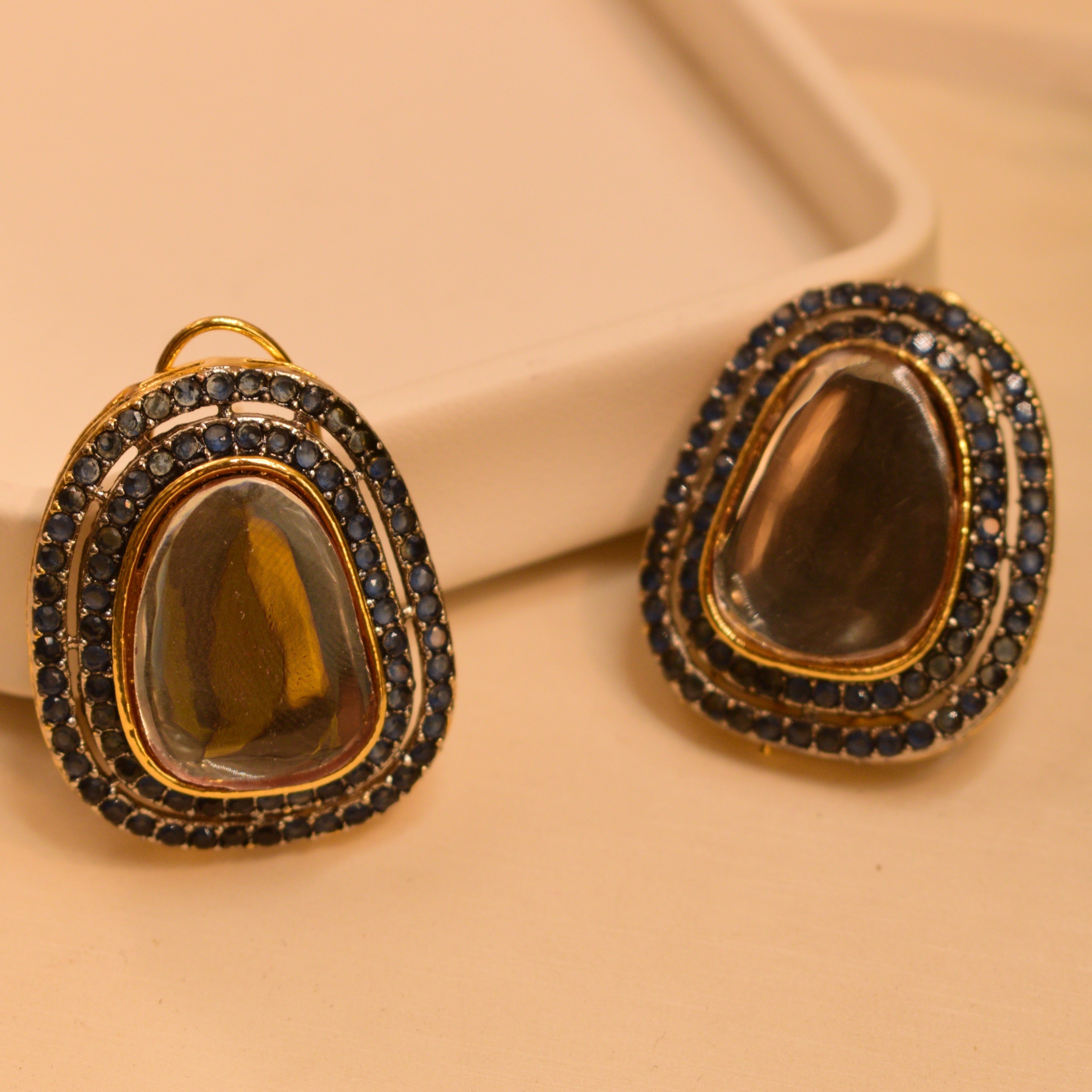 Elegant Real Gemstones Earrings for Girls/Women