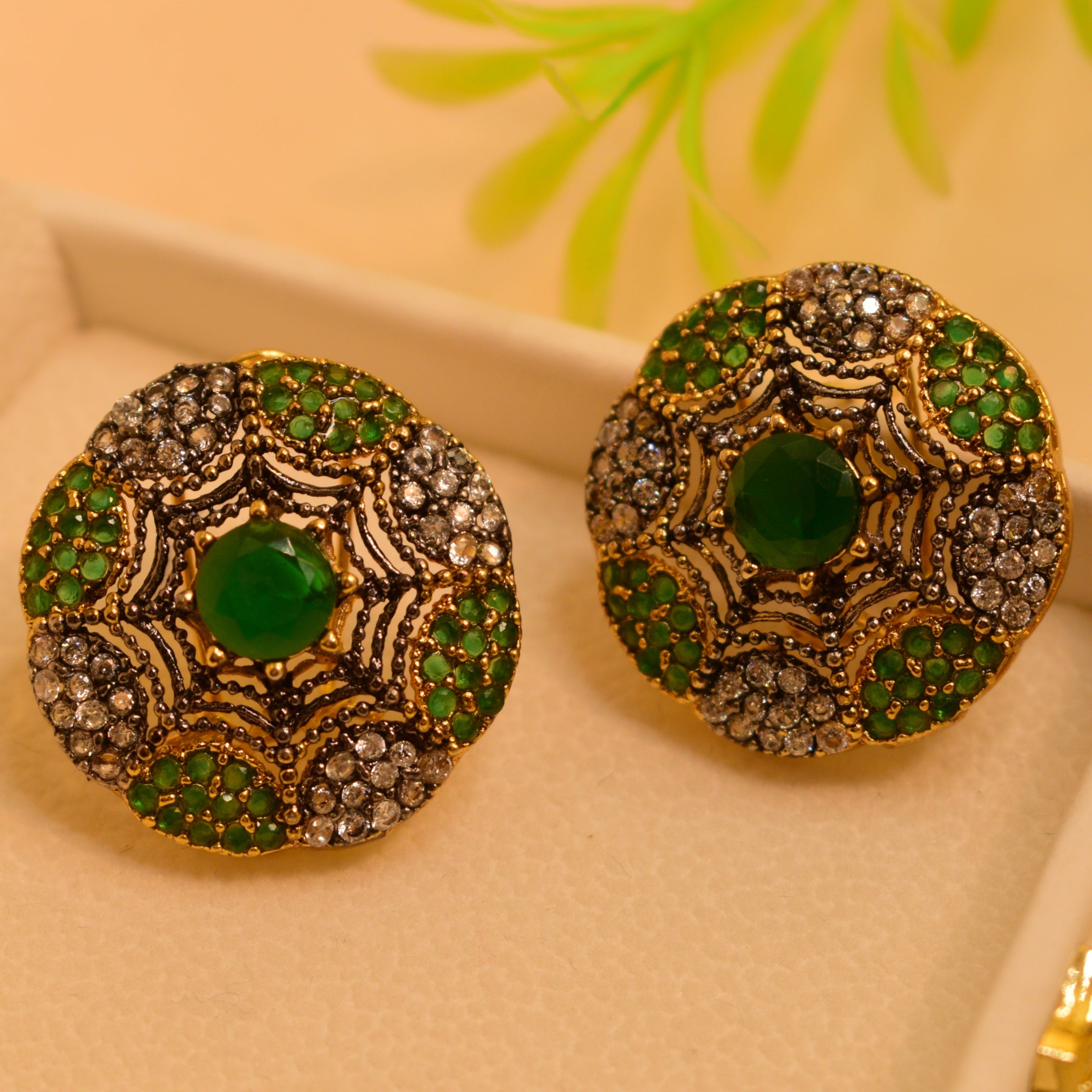 Dazzling Real Gemstones Earrings For Girls/Women