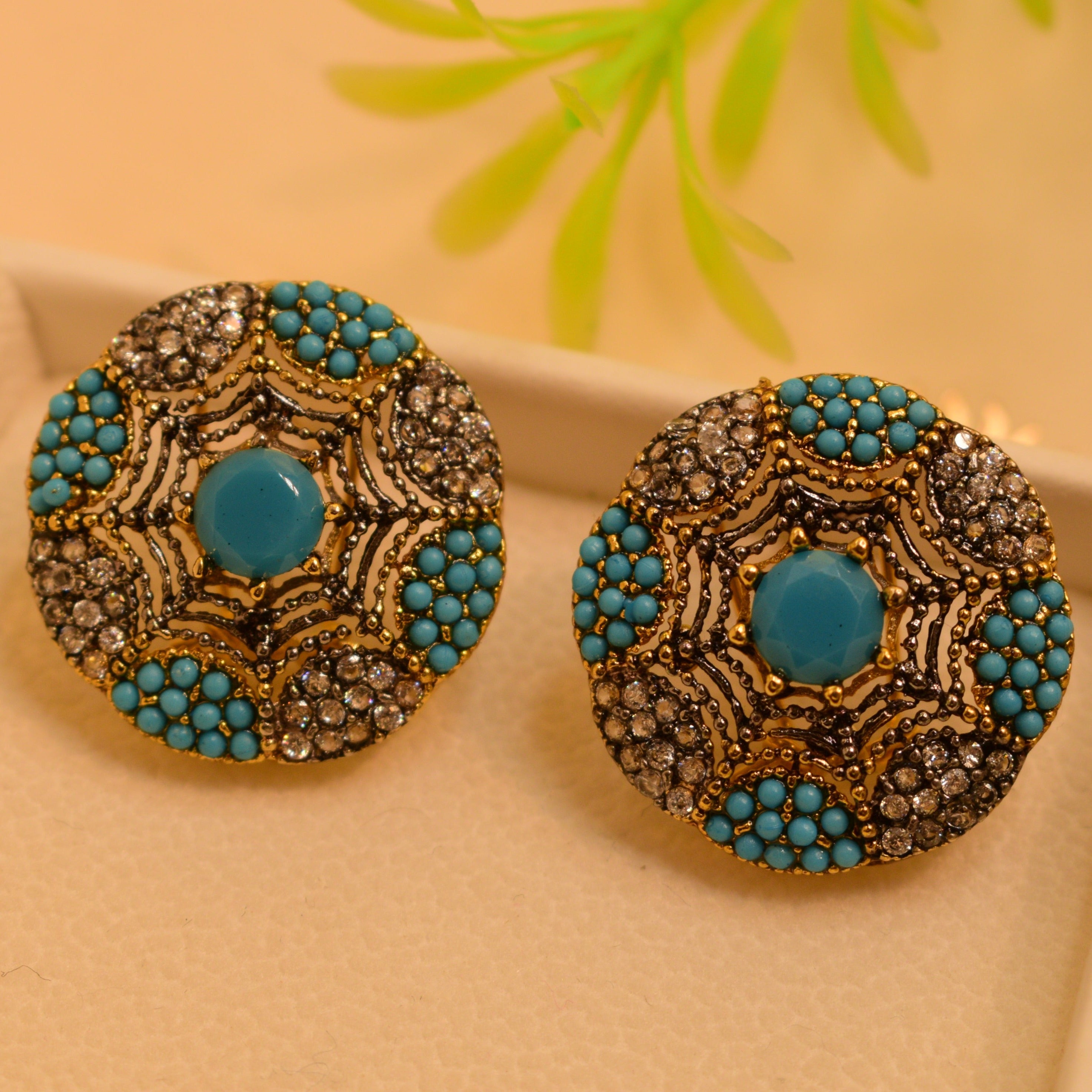 Dazzling Real Gemstones Earrings For Girls/Women