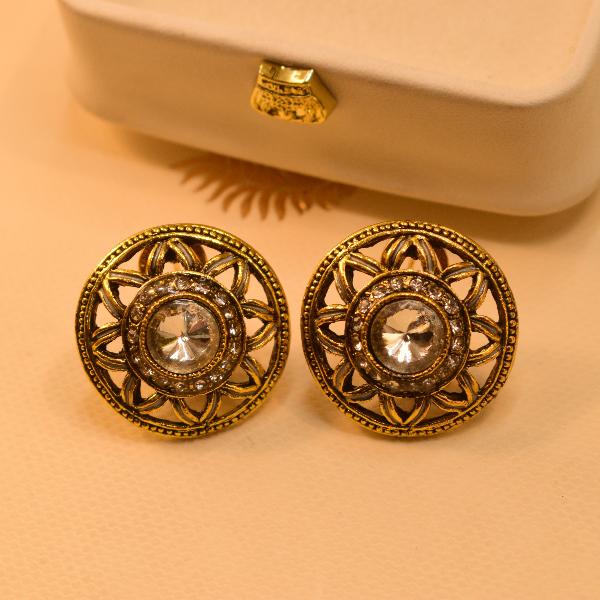 Elegant Stylish Design Gold Plated Earrings For Girls/women