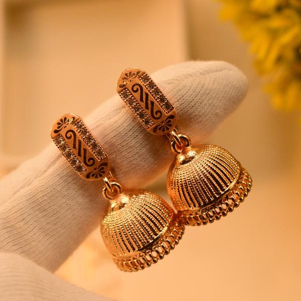 Luxury Beautiful 24K Gold Plated Earrings For Girls/women