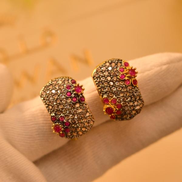 Luminous Elegant Design Crystal Stones Jarao Earrings for Girls/Women