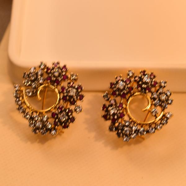 Luxury Fancy Design Crystal Stones Jarao Earrings for Girls/Women