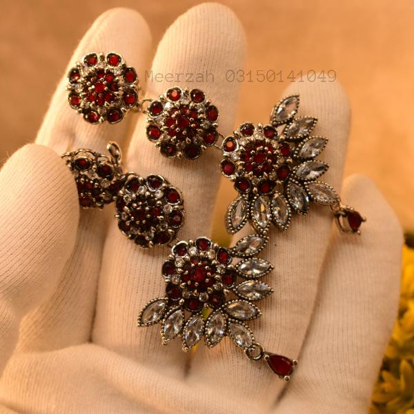 Gorgeous Fancy Design Real Stones Earrings for Girls/Women