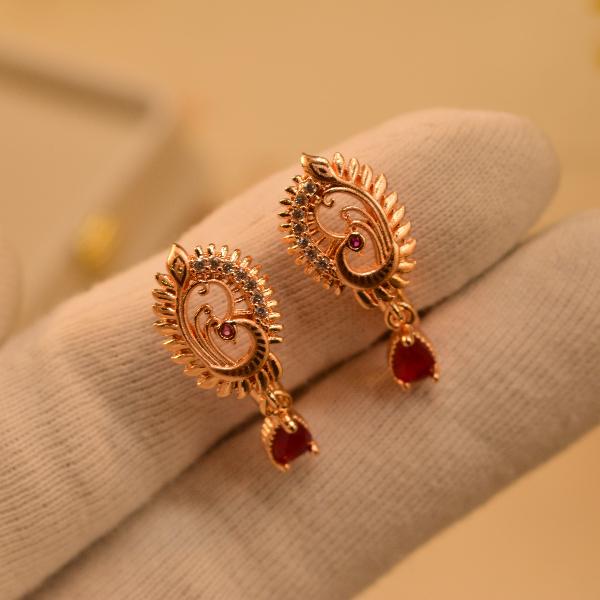 Beautiful Fancy Design Gold Plated Earrings for Girls/Women