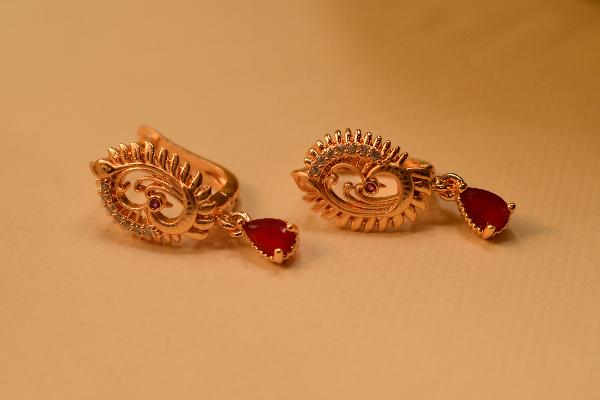 Beautiful Fancy Design Gold Plated Earrings for Girls/Women