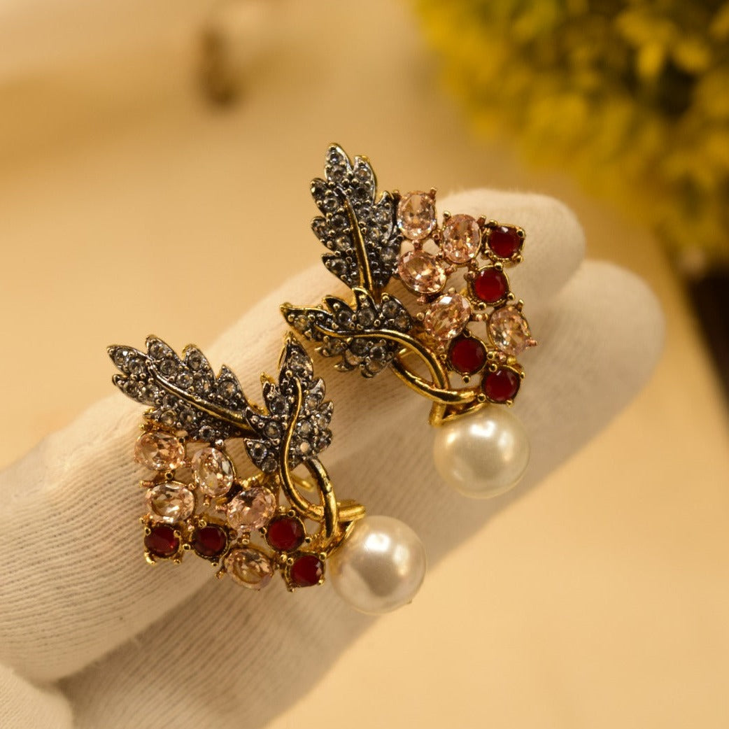 Elegant Design Real Stone Earrings For Girls/women.