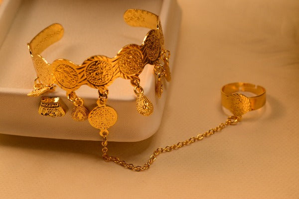 Cute Design Gold Plated Angla for Kids