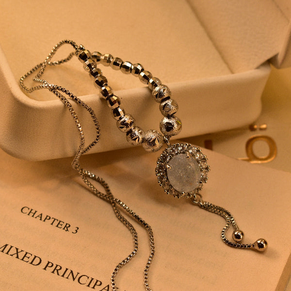 Charming Design Silver Plated Crystal Stones Pendant for Girls/Women