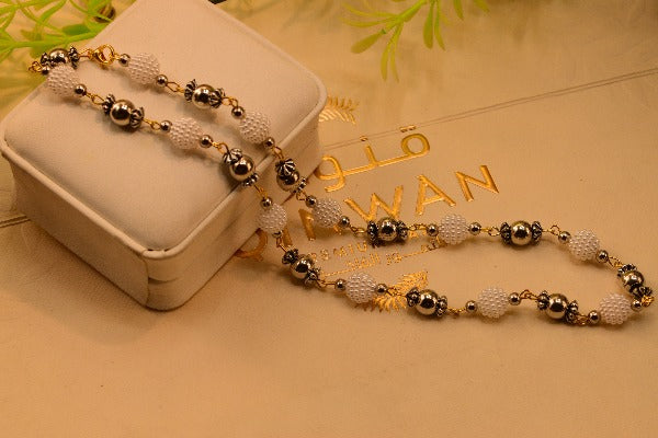 Elegant 18K Gold Plated Mala for Girls/Women