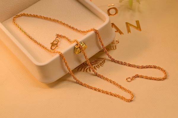 Gorgeous Elegant Design Gold Plated Long Chain for Girls/Women