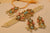 Fancy Design Gold Plated Chokar Set With Bindya Earrings for Girls/Women