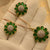 Fancy Design Green Stone Necklace set for Girls/Women