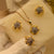 Elegant Flower Design Jarao Necklace Set With Ring for Girls/Women