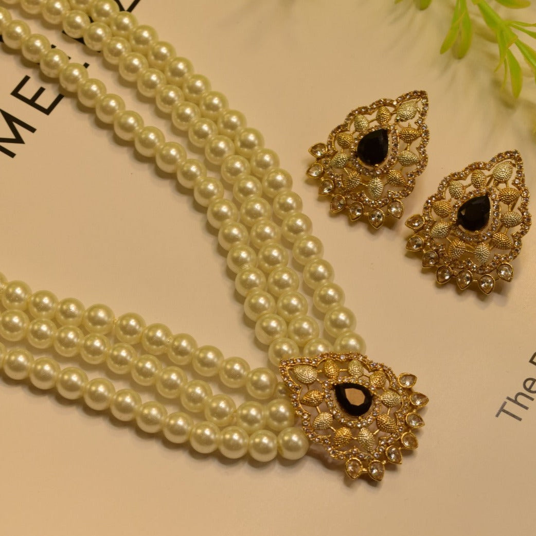 Elegant Fancy Golden Necklace Sets for Girls/Women