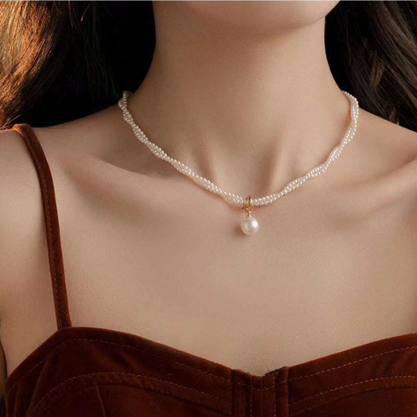Beautiful Unique Design Pearls Necklace for Girls/Women