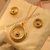 18k micro gold plated necklace set for Girls/Women