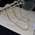 18K Gold Plated Stylish Chain for Girls/Women