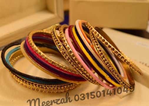 Fancy Stylish Design Bangles Set for Girls/Women - Meerzah