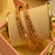 18k Fancy Design Stylish Gold Plated Bangles set for Girls/Women