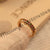 Fancy Golden Multi Zircon Crystal Ring for Girls/Women - Meerzah