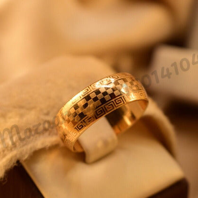 Antique Gold Plated Challa Ring for Girls/Women - Meerzah