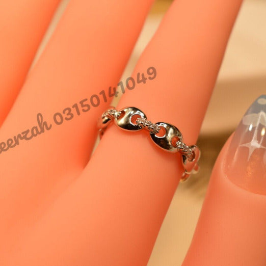 Elegant silver Adjustable Ring for Girls/Women