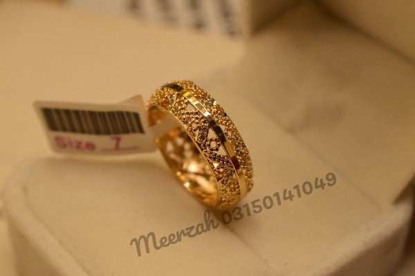 Beautiful Fancy Design Golden Ring for Girls/Women