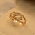 Beautiful Golden/Silver Design Crystal Rings for Girls/Women