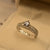 Eelegant Golden/Silver Design Crystal Rings for Girls/Women