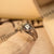 Beautiful Silver Zircon Crystal Ring for Girls/Women - Meerzah