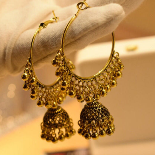 Fancy Golden Stylish Earings for Girls/Women