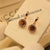 Elegant Stylish Golden Crystal Earings for Girls/Women - Meerzah