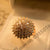 Fancy Golden  Zircon Crystal Ring for Girls/Women - Meerzah